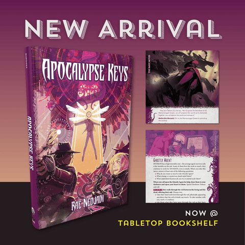 NEW ARRIVAL: Apocalypse Keys - Tabletop Bookshelf
