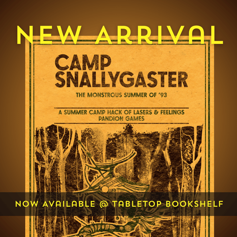 NEW ARRIVAL: Camp Snallygaster from Pandion Games - Tabletop Bookshelf
