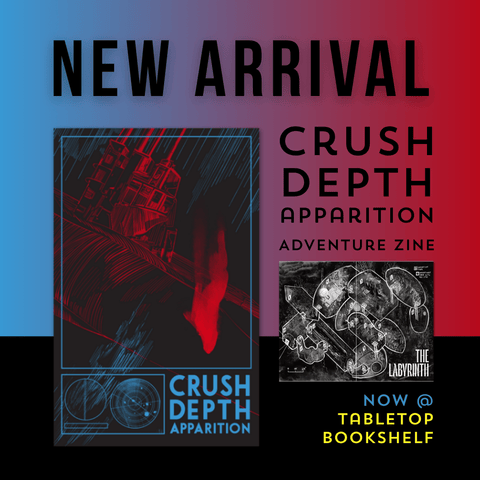 NEW ARRIVAL: Crush Depth Apparition - Tabletop Bookshelf