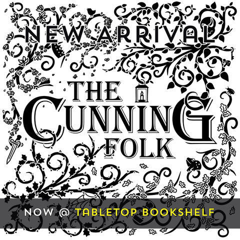 NEW ARRIVAL: The Cunning Folk - Tabletop Bookshelf