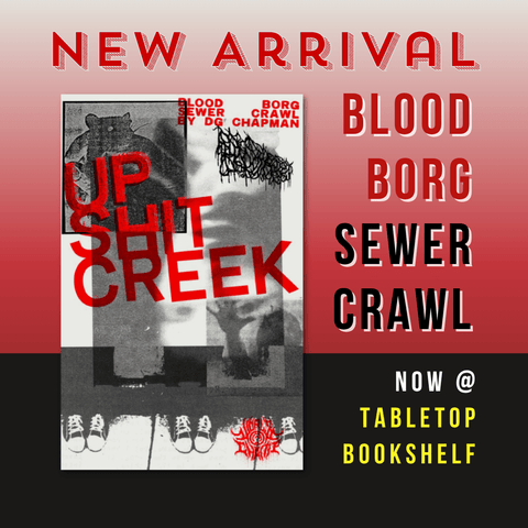 NEW ARRIVAL: Up Shit Creek - Blood Borg Sewer Crawl - Tabletop Bookshelf