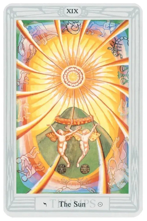 Crowley Thoth Tarot Deck - Premier Edition - Tabletop Bookshelf