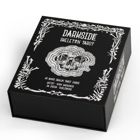 Darkside Skeleton Tarot Cards Deck Premium Edition - Tabletop Bookshelf