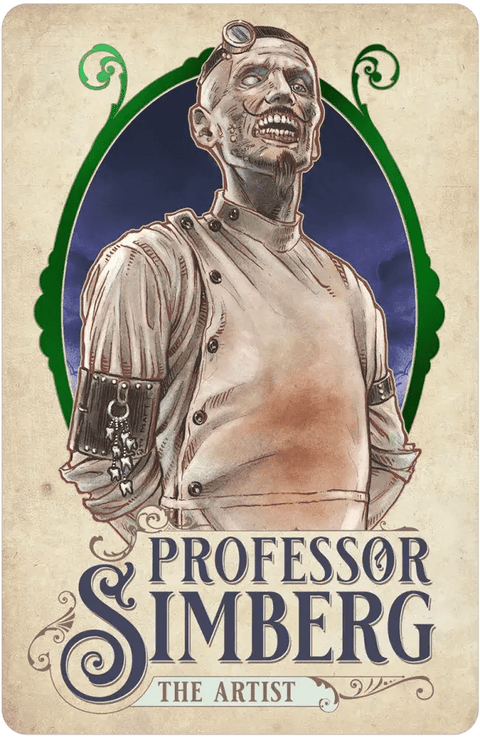 Mother Mort's Carnival 1897 - Tabletop Bookshelf