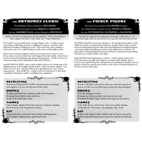 MAZES Handbook for the Player