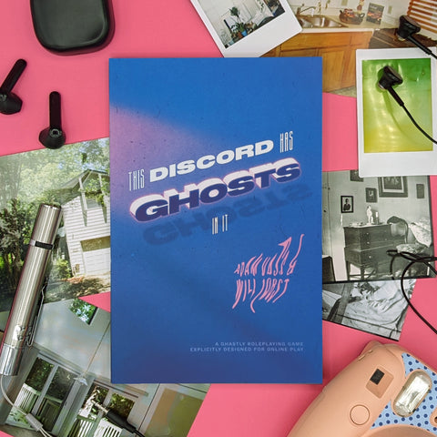 This Discord Has Ghosts in It - Tabletop Bookshelf