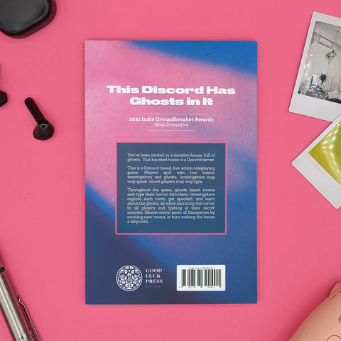 This Discord Has Ghosts in It - Tabletop Bookshelf