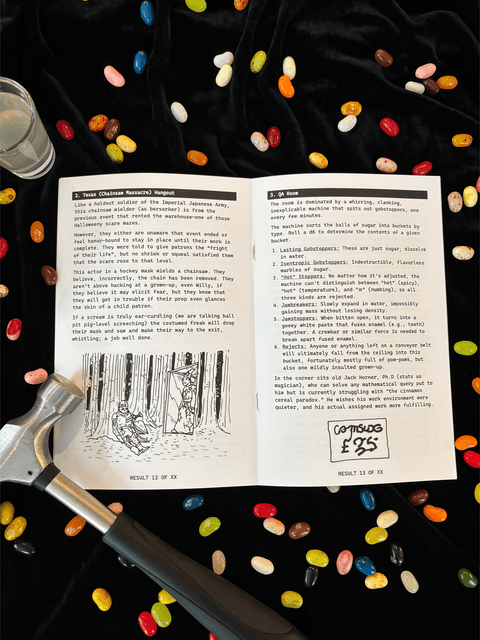 Wonky Willie's Authentic Interactive Extravaganza - Tabletop Bookshelf