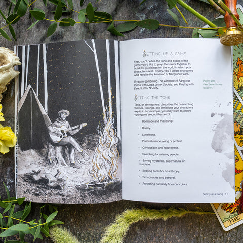 The Almanac of the Sanguine Paths - Setting Up A Game