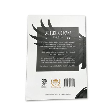 Be Like a Crow - Tabletop Bookshelf