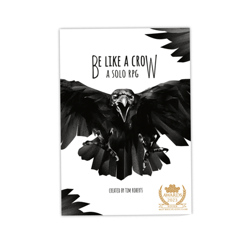 Be Like a Crow - Tabletop Bookshelf