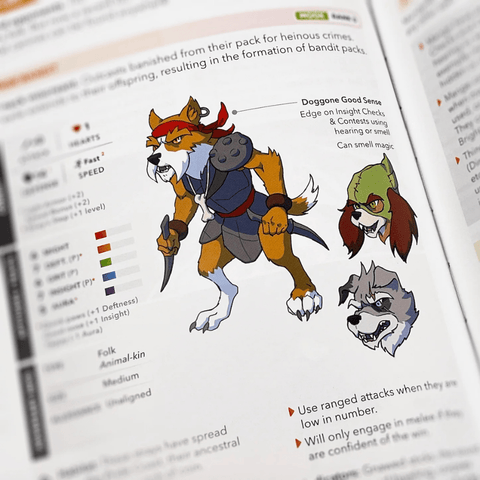 BREAK!! Core Rules - Tabletop Bookshelf