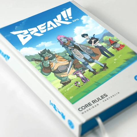 BREAK!! Core Rules - Tabletop Bookshelf