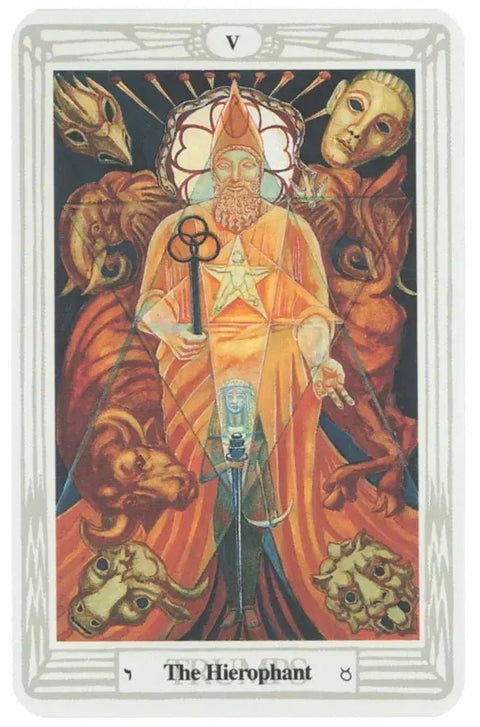 Crowley Thoth Tarot Deck - Premier Edition - Tabletop Bookshelf