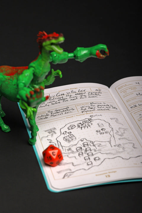 5E Journal Bundle - Tabletop Bookshelf