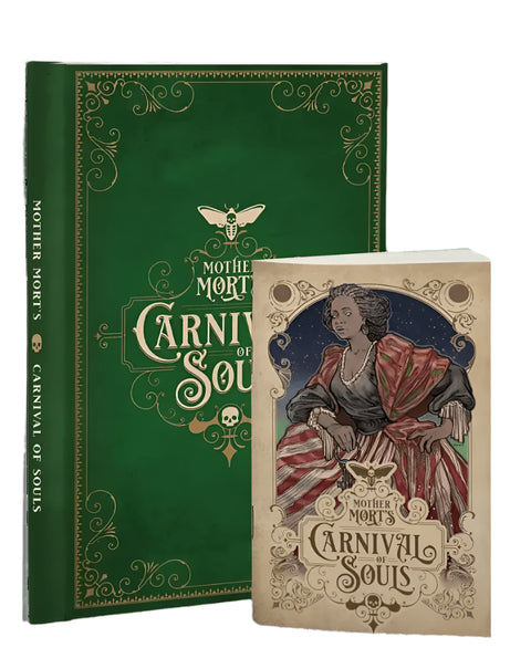 Mother Mort's Carnival 1897 - Tabletop Bookshelf