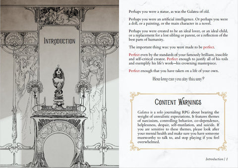 Galatea - Paragon Edition - Tabletop Bookshelf