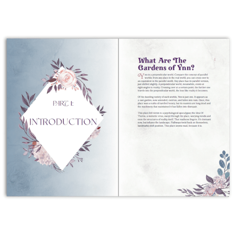 The Gardens of Ynn - Tabletop Bookshelf