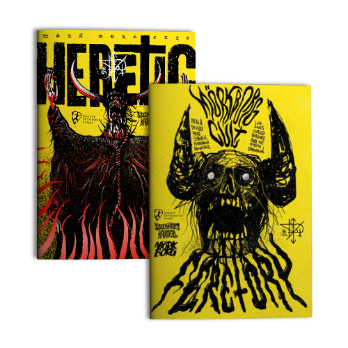 Mörk Borg Zine Bundle – Tabletop Bookshelf