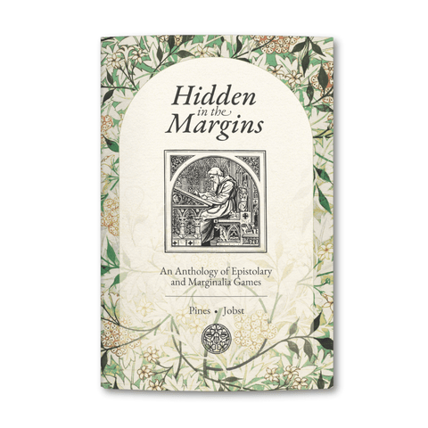 Hidden in the Margins - Tabletop Bookshelf