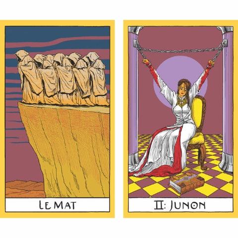 The ‘King in Yellow’ Tarot Deck - Tabletop Bookshelf