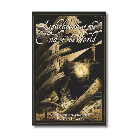 Lighthouse at the End of the World - Tabletop Bookshelf