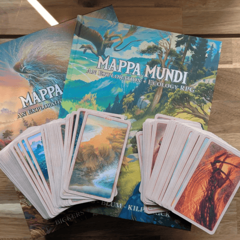 Mappa Mundi - Tabletop Bookshelf