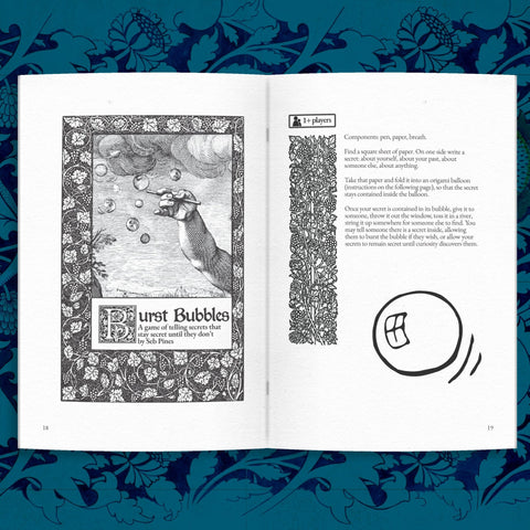 Hidden in the Margins - Tabletop Bookshelf