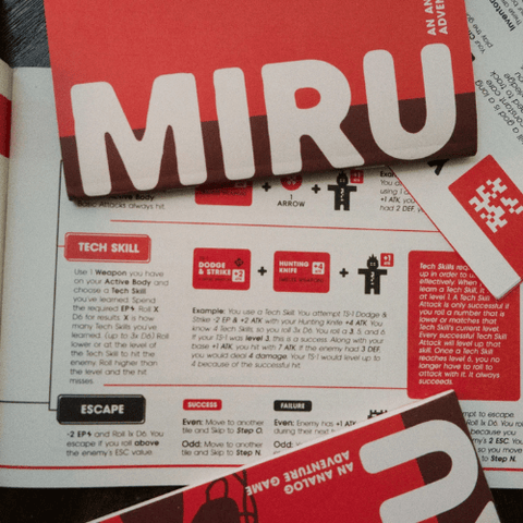 MIRU I - 2025 Edition - Tabletop Bookshelf