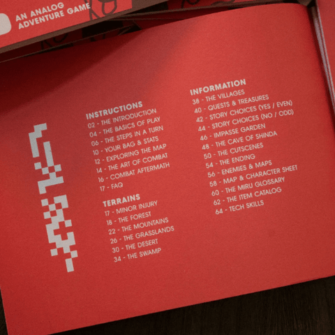 MIRU I - 2025 Edition - Tabletop Bookshelf