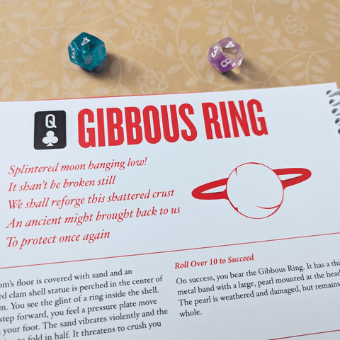 Moon Rings - Tabletop Bookshelf