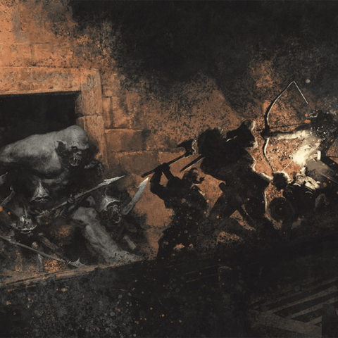 Moria™ – Through the Doors of Durin - Tabletop Bookshelf