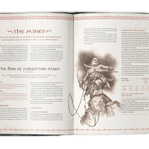 Moria™ – Through the Doors of Durin - Tabletop Bookshelf