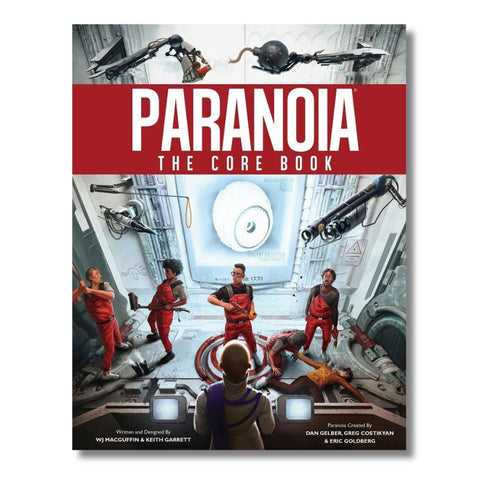 Paranoia The Core Book - New Edition - Tabletop Bookshelf