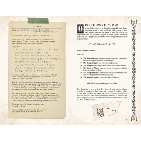 Song of the Scryptwyrm - Tabletop Bookshelf