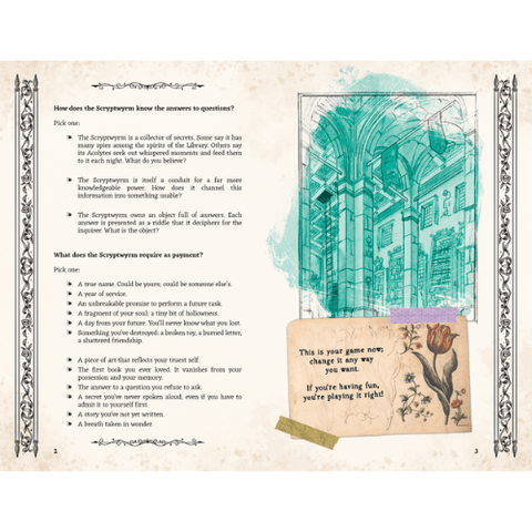 Song of the Scryptwyrm - Tabletop Bookshelf