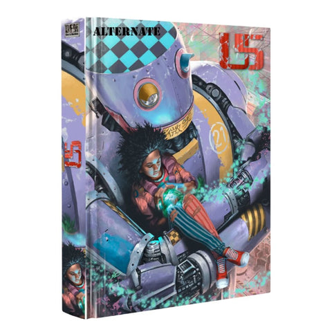 Ultramodern5 Second Edition (Alternate Robot Cover) - Tabletop Bookshelf