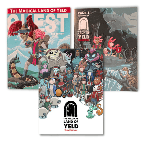 Yeld Adventure Bundle - Tabletop Bookshelf