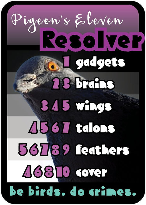 Pigeon's Eleven Roleplaying Game - Tabletop Bookshelf