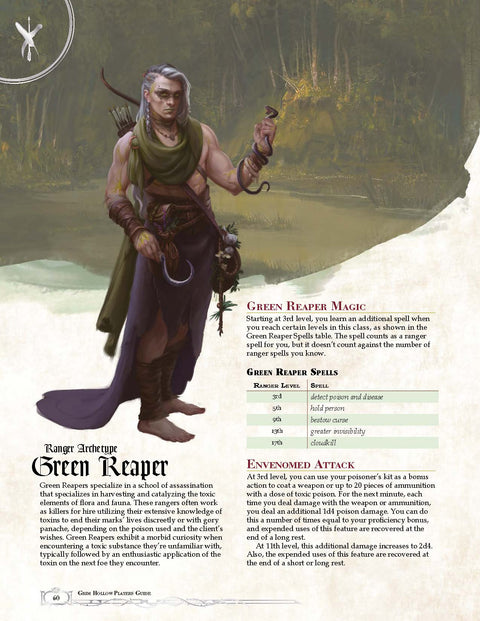 Grim Hollow: The Players Guide - Tabletop Bookshelf