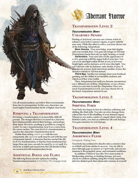 Grim Hollow: The Players Guide - Tabletop Bookshelf