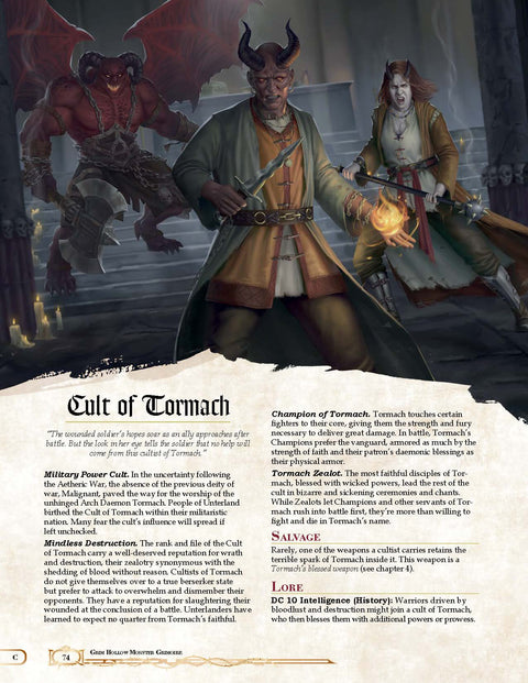 Grim Hollow: The Monster Grimoire - Tabletop Bookshelf