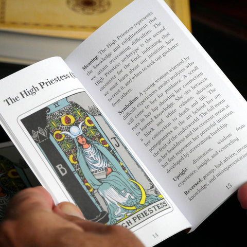 The Original Tarot Cards Deck - Alternative To Rider Waite - Tabletop Bookshelf