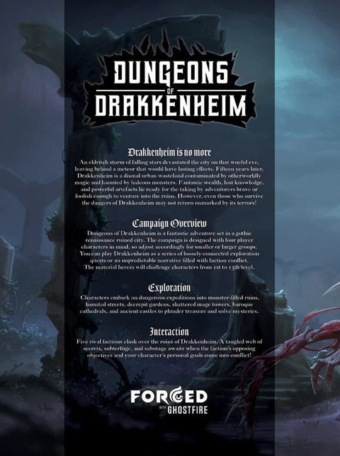 Dungeons of Drakkenheim - Tabletop Bookshelf