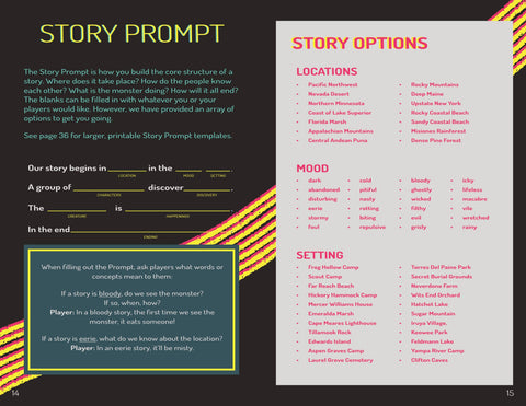 Storyteller: A Campfire Narrative Game - Tabletop Bookshelf
