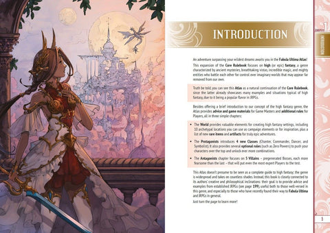 Fabula Ultima: TTJRPG Atlas Quick Start Bundle - Tabletop Bookshelf