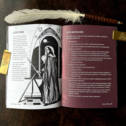 Dead Letter Society - Tabletop Bookshelf