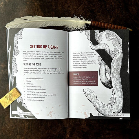 Dead Letter Society - Tabletop Bookshelf