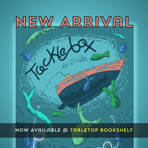 NEW ARRIVAL: Tacklebox - Tabletop Bookshelf