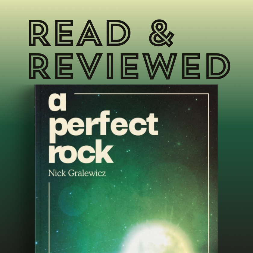 READ & REVIEWED: A Perfect Rock – Tabletop Bookshelf